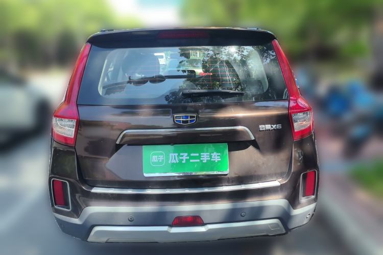 Used Geely Auto Vision X6 2016 1.8L Manual Luxury Model Rear