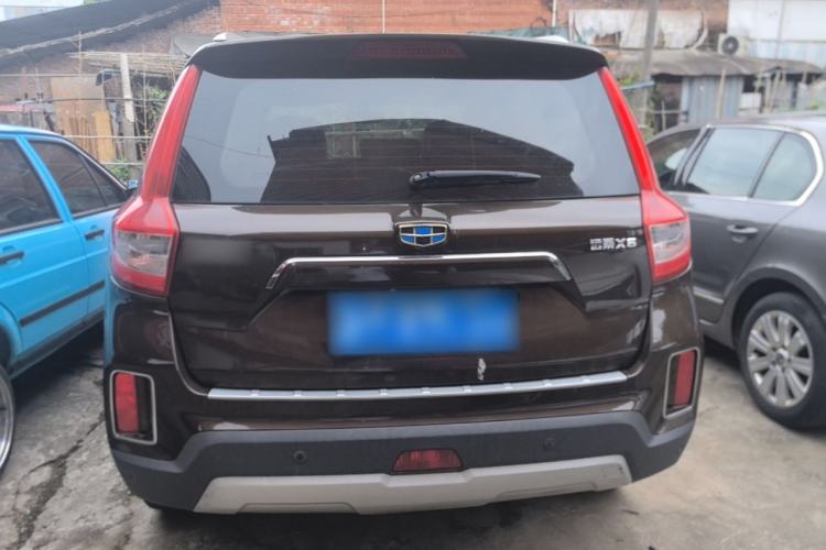 Used Geely Auto Vision X6 2016 1.8L Manual Luxury Model Rear