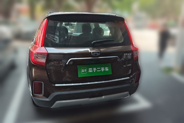 Used Geely Auto Vision X6 2016 1.8L Manual Luxury Model Rear