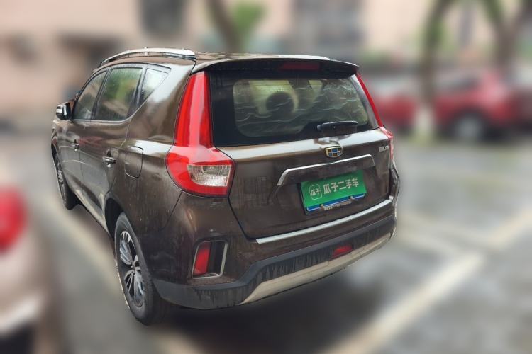 Used Geely Auto Vision X6 2016 1.8L Manual Luxury Model Rear Left 45 Deg