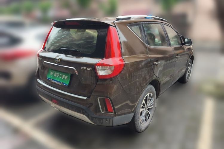 Used Geely Auto Vision X6 2016 1.8L Manual Luxury Model Rear Right 45 Deg