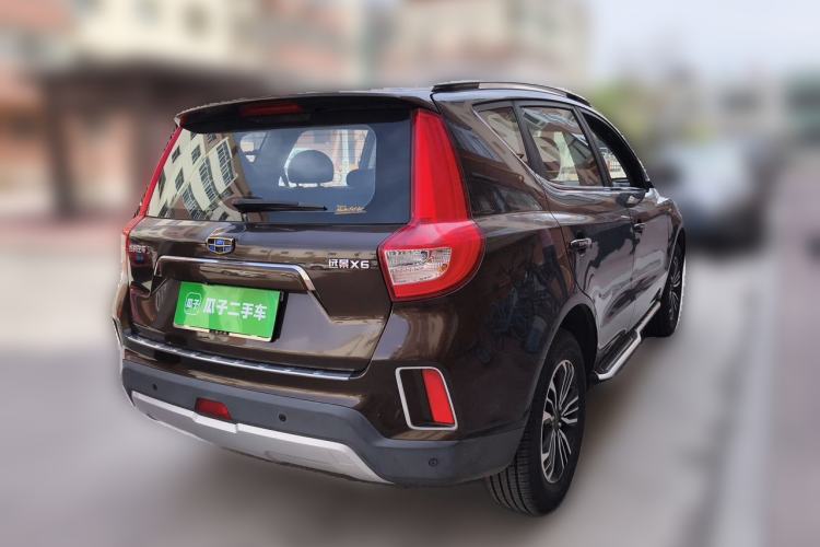 Used Geely Auto Vision X6 2016 1.3T CVT Flagship Model Rear Right 45 Deg