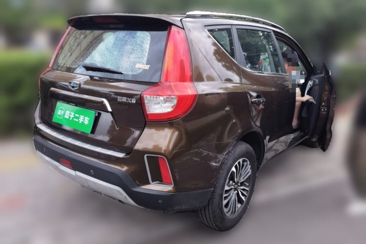 Used Geely Auto Vision X6 2016 1.3T CVT Luxury Model Rear Right 45 Deg