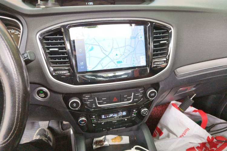 Used Geely Auto Vision X6 2016 1.8L Manual Luxury Model Audio And AC Panel