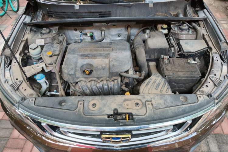 Used Geely Auto Vision X6 2016 1.8L Manual Luxury Model Engine Bay