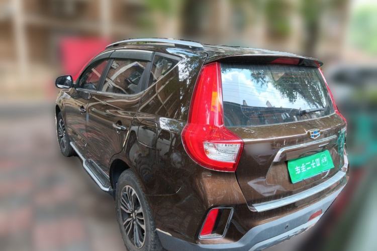 Used Geely Auto Vision X6 2016 1.8L Manual Luxury Model Rear Left 45 Deg