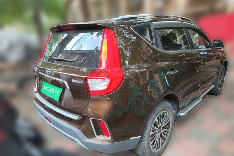 Used Geely Auto Vision X6 2016 1.8L Manual Luxury Model Rear Right 45 Deg