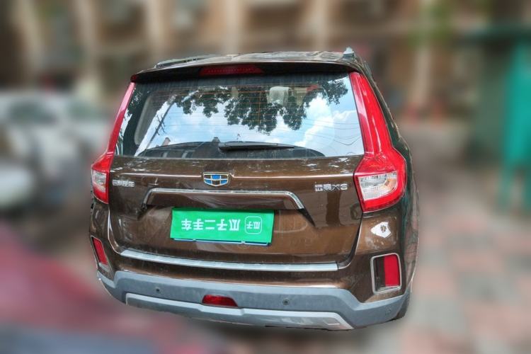 Used Geely Auto Vision X6 2016 1.8L Manual Luxury Model Rear