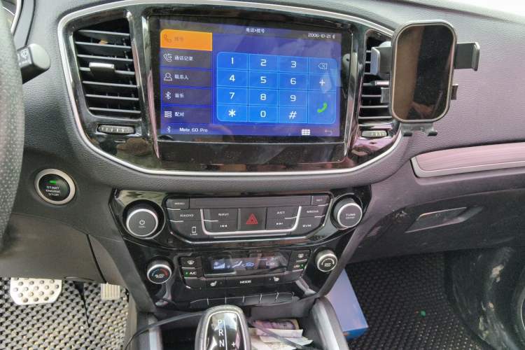 Used Geely Auto Vision X6 2016 1.3T CVT Flagship Model Audio And AC Panel