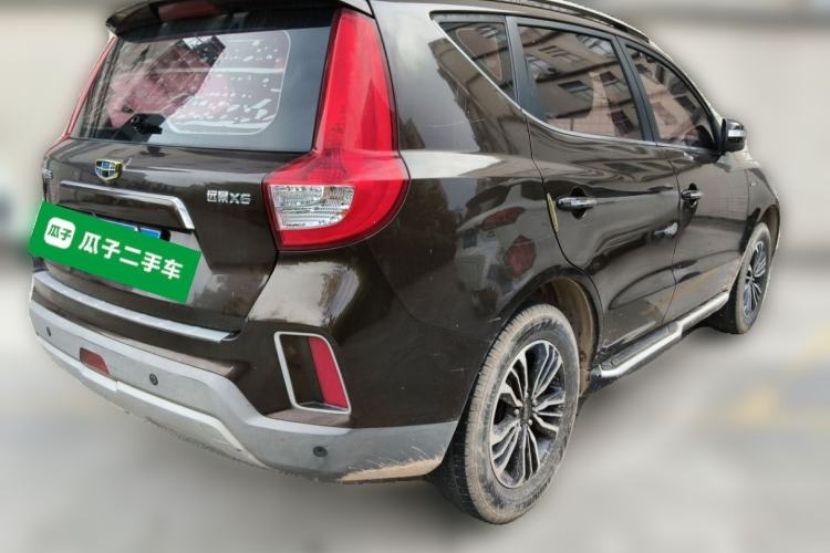 Used Geely Auto Vision X6 2016 1.3T CVT Flagship Model Rear Right 45 Deg