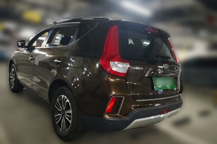 Used Geely Auto Vision X6 2016 1.8L Manual Luxury Model Rear Left 45 Deg