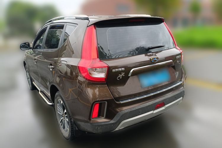 Used Geely Auto Vision X6 2016 1.3T CVT Flagship Model Rear Left 45 Deg
