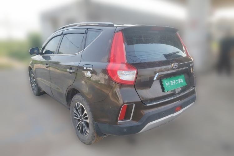Used Geely Auto Vision X6 2016 1.8L Manual Luxury Model Rear Left 45 Deg