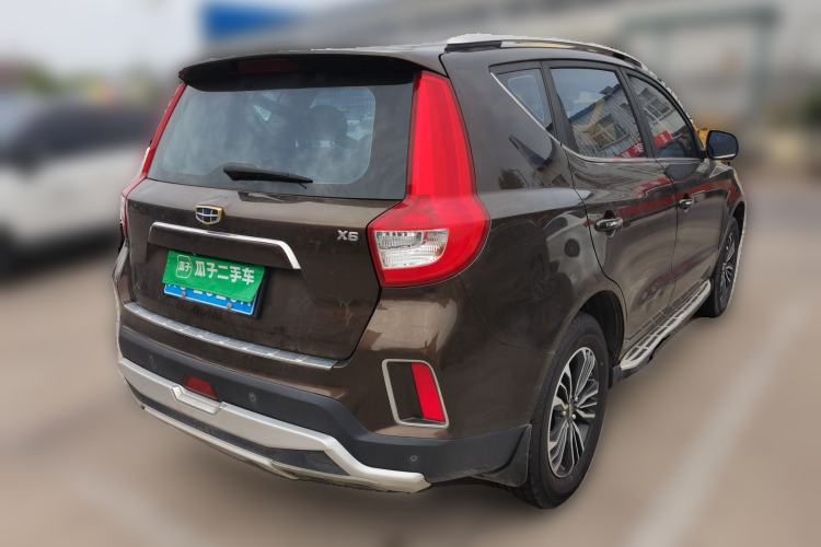 Used Geely Auto Vision X6 2016 1.8L Manual Luxury Model Rear Right 45 Deg