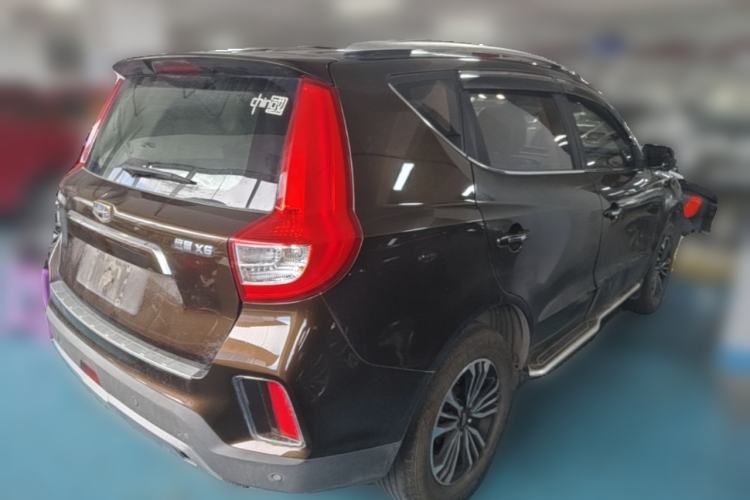 Used Geely Auto Vision X6 2016 1.8L Manual Luxury Model Rear Right 45 Deg