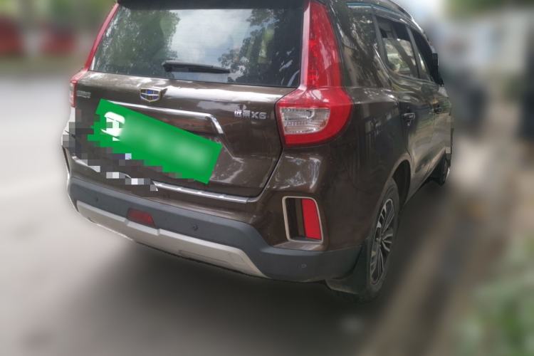 Used Geely Auto Vision X6 2016 1.8L Manual Luxury Model Rear Right 45 Deg