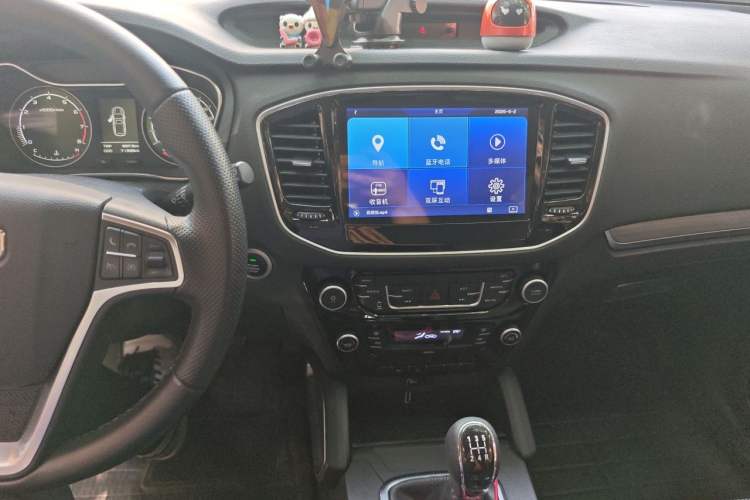 Used Geely Auto Vision X6 2016 1.8L Manual Luxury Model Audio And AC Panel