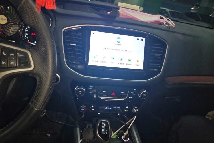 Used Geely Auto Vision X6 2016 1.3T CVT Flagship Model Audio And AC Panel