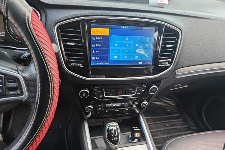 Used Geely Auto Vision X6 2016 1.3T CVT Flagship Model Audio And AC Panel