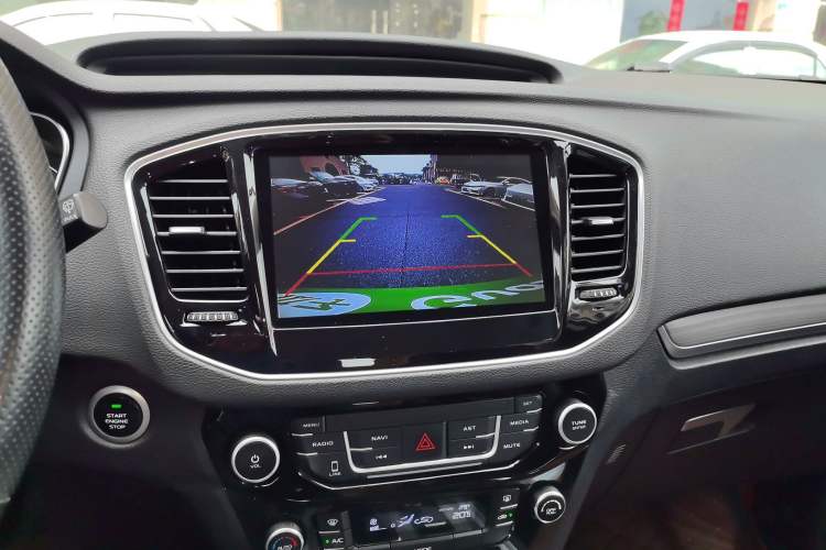 Used Geely Auto Vision X6 2016 1.3T CVT Luxury Model Audio And AC Panel