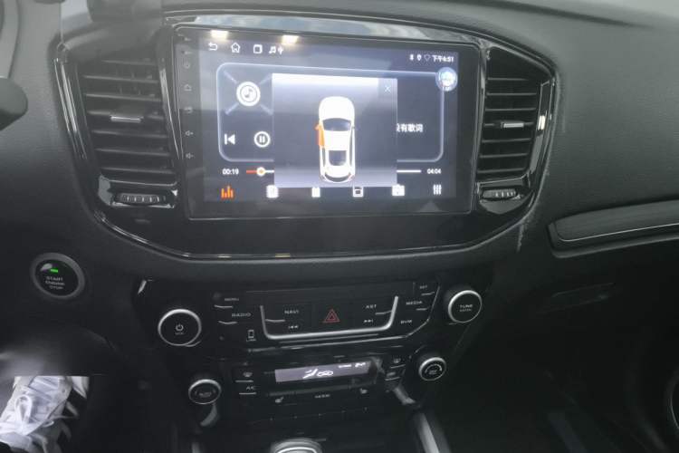Used Geely Auto Vision X6 2016 1.3T CVT Flagship Model Audio And AC Panel