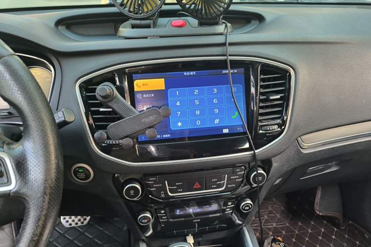 Used Geely Auto Vision X6 2016 1.3T CVT Luxury Model Audio And AC Panel