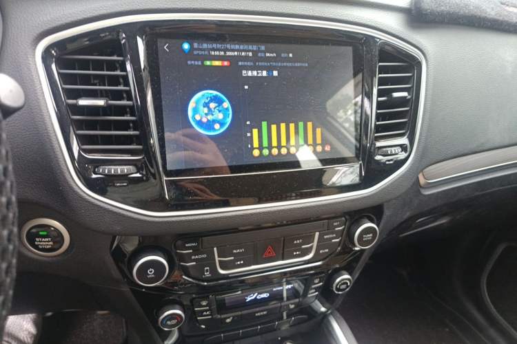 Used Geely Auto Vision X6 2016 1.3T CVT Flagship Model Audio And AC Panel
