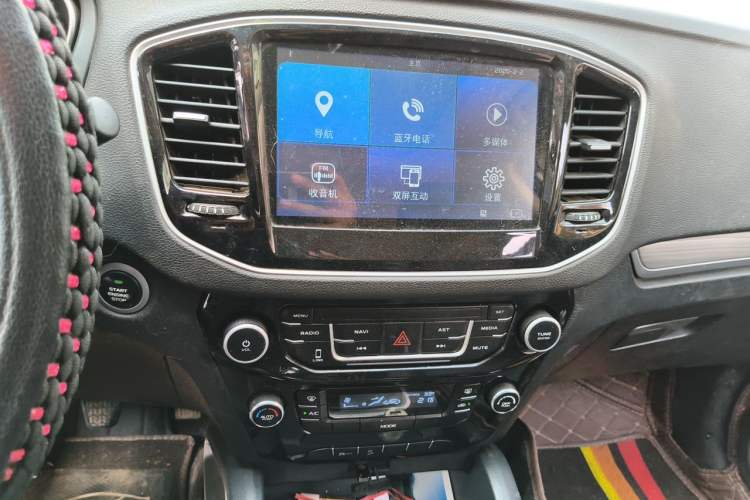 Used Geely Auto Vision X6 2016 1.8L Manual Luxury Model Audio And AC Panel
