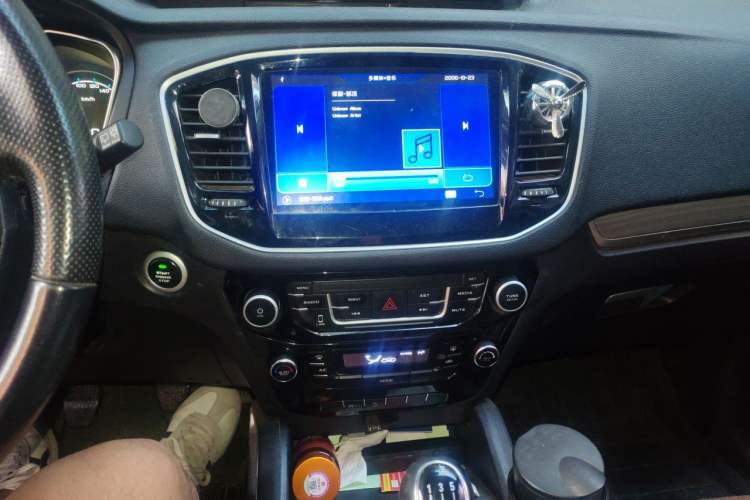 Used Geely Auto Vision X6 2016 1.8L Manual Luxury Model Audio And AC Panel