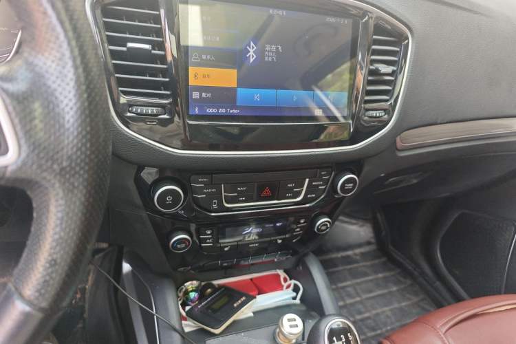 Used Geely Auto Vision X6 2016 1.8L Manual Luxury Model Audio And AC Panel