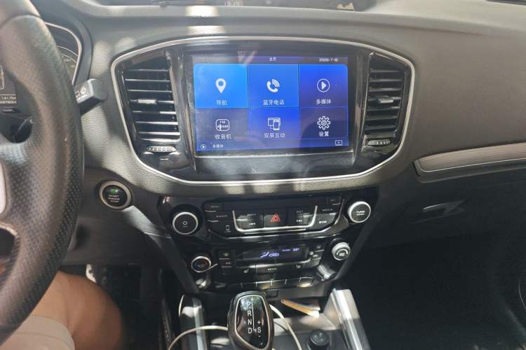 Used Geely Auto Vision X6 2016 1.3T CVT Flagship Model Audio And AC Panel