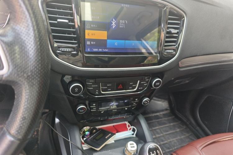 Used Geely Auto Vision X6 2016 1.8L Manual Luxury Model Audio And AC Panel