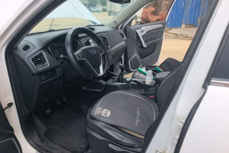 Used Geely Auto Vision X6 2016 1.8L Manual Luxury Model Driver Seat