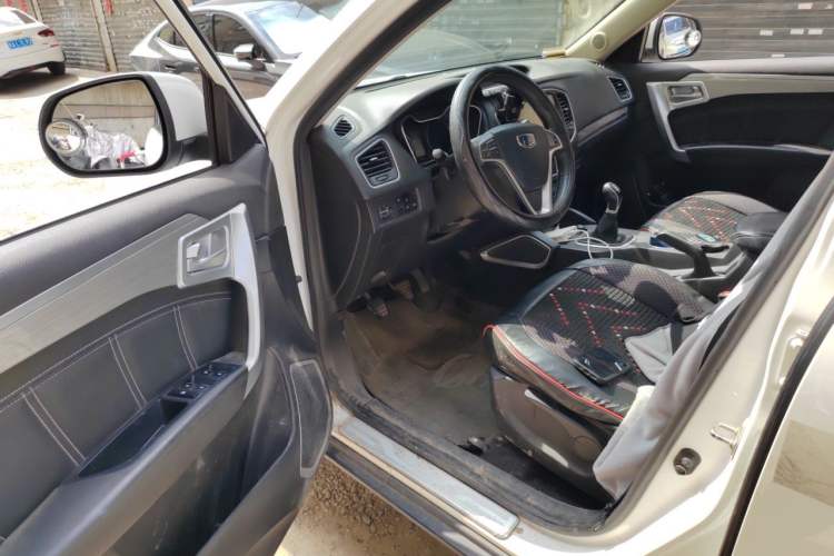 Used Geely Auto Vision X6 2016 1.8L Manual Luxury Model Driver Seat