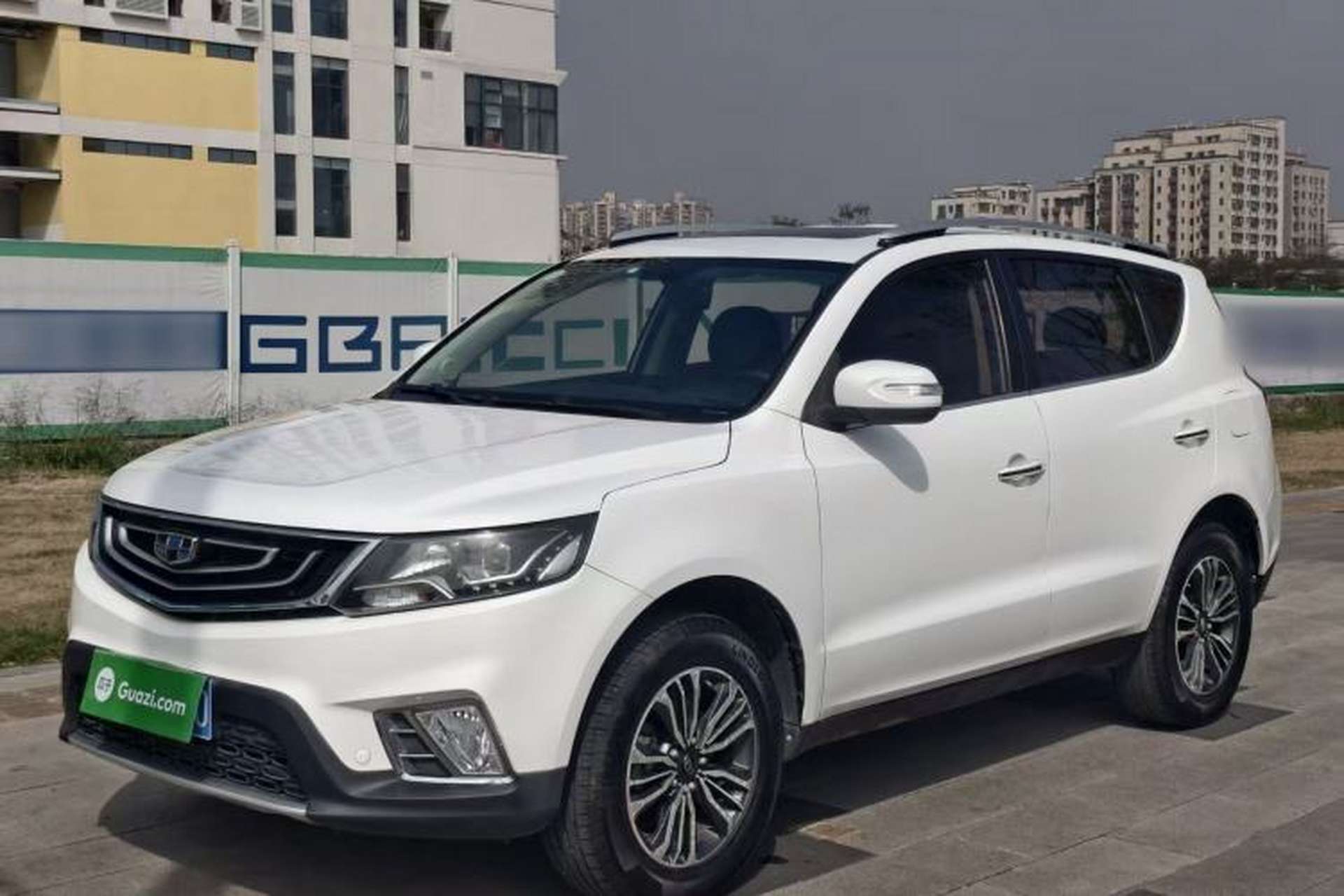 Used Geely Auto Vision X6 2016 1.8L Manual Luxury Model Front Left 45 Deg