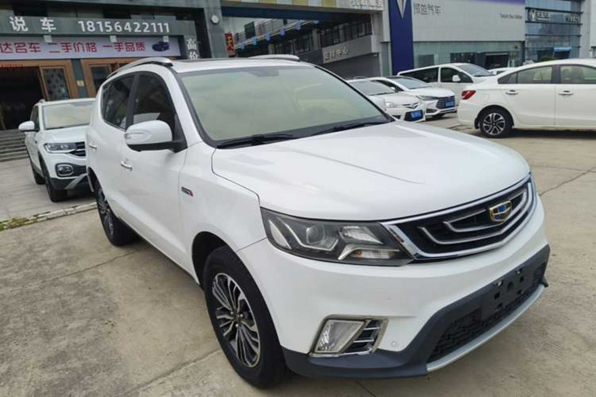 Used Geely Auto Vision X6 2016 1.3T CVT Flagship Model Front Right 45 Deg