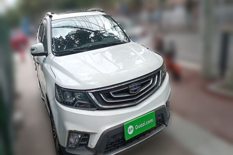 Used Geely Auto Vision X6 2016 1.8L Manual Luxury Model Front Right 45 Deg