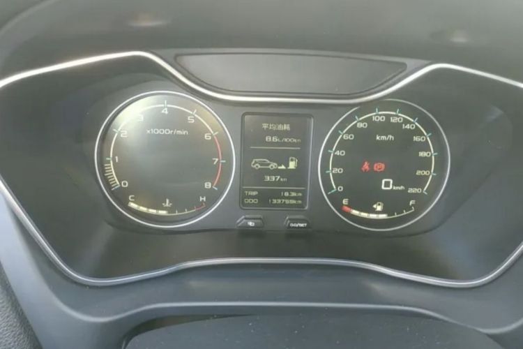 Used Geely Auto Vision X6 2016 1.3T CVT Flagship Model Instrument Cluster