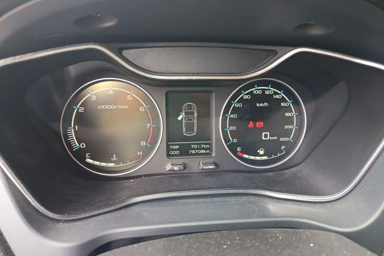 Used Geely Auto Vision X6 2016 1.8L Manual Luxury Model Instrument Cluster