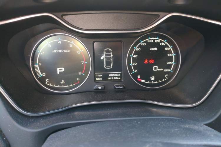 Used Geely Auto Vision X6 2016 1.3T CVT Flagship Model Instrument Cluster