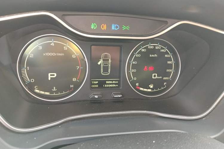 Used Geely Auto Vision X6 2016 1.3T CVT Luxury Model Instrument Cluster