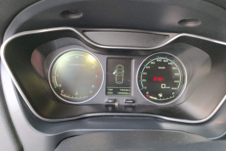 Used Geely Auto Vision X6 2016 1.8L Manual Luxury Model Instrument Cluster