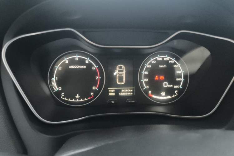 Used Geely Auto Vision X6 2016 1.8L Manual Luxury Model Instrument Cluster