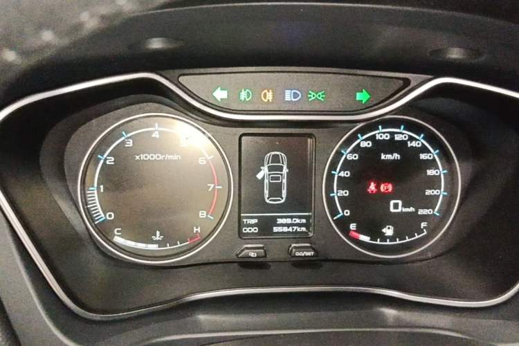 Used Geely Auto Vision X6 2016 1.8L Manual Luxury Model Instrument Cluster