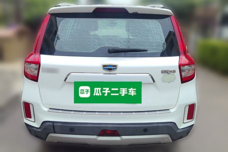 Used Geely Auto Vision X6 2016 1.8L Manual Luxury Model Rear