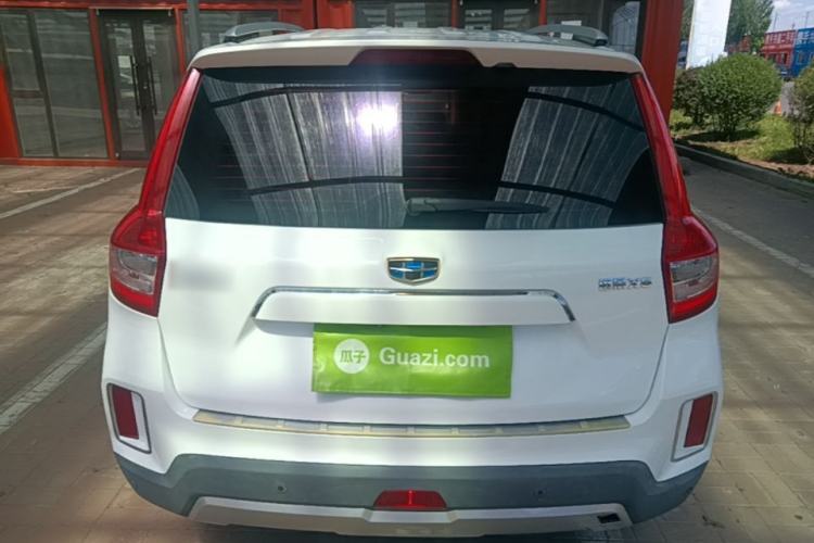 Used Geely Auto Vision X6 2016 1.3T CVT Flagship Model Rear