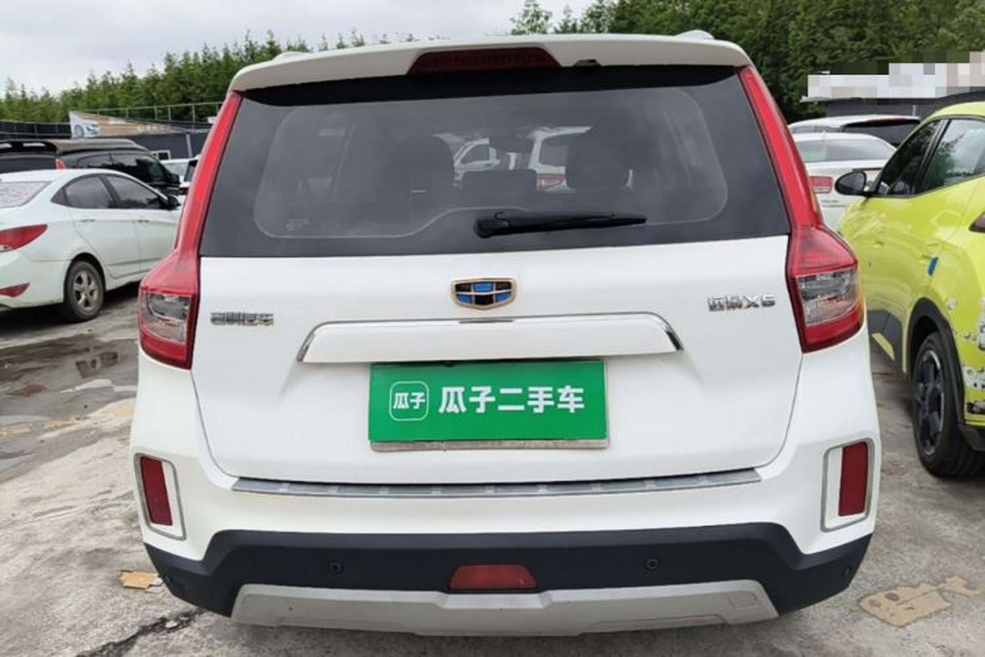 Used Geely Auto Vision X6 2016 1.3T CVT Flagship Model Rear