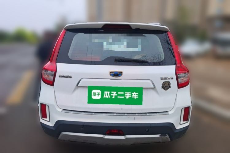 Used Geely Auto Vision X6 2016 1.8L Manual Luxury Model Rear