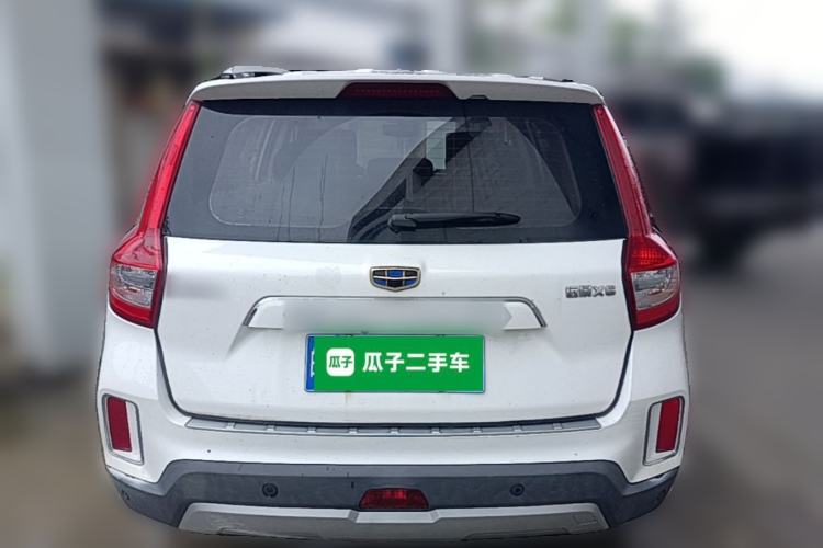 Used Geely Auto Vision X6 2016 1.8L Manual Luxury Model Rear