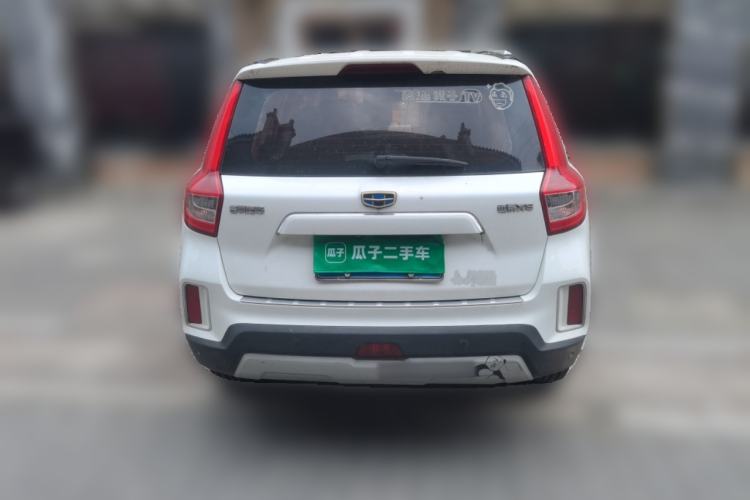 Used Geely Auto Vision X6 2016 1.8L Manual Luxury Model Rear
